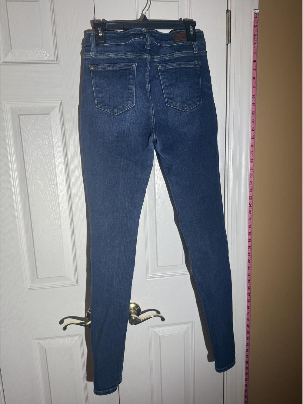 Judy Blue Skinny Dark Wash Jeans - Picture 5 of 11